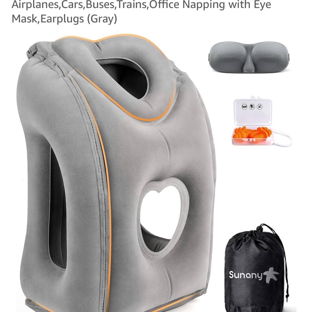 Gray Travel Pillow for VR & AR retails for 45$ on Amazon my price is only 25$